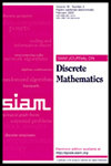 SIAM JOURNAL ON DISCRETE MATHEMATICS雜志封面
